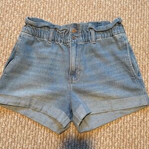 Hollister Light Blue Jean Shorts